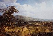 Theodore Fourmois Landscape in the Ardennes France oil painting artist